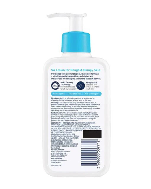 SA Lotion For Rough & Bumpy Skin.