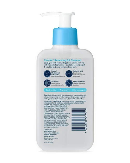Renewing SA Cleanser 237ml.