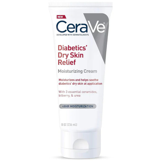 Diabetics Dry Skin Relief Moisturizing Cream.