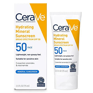 Hydrating Sunscreen SPF 50.