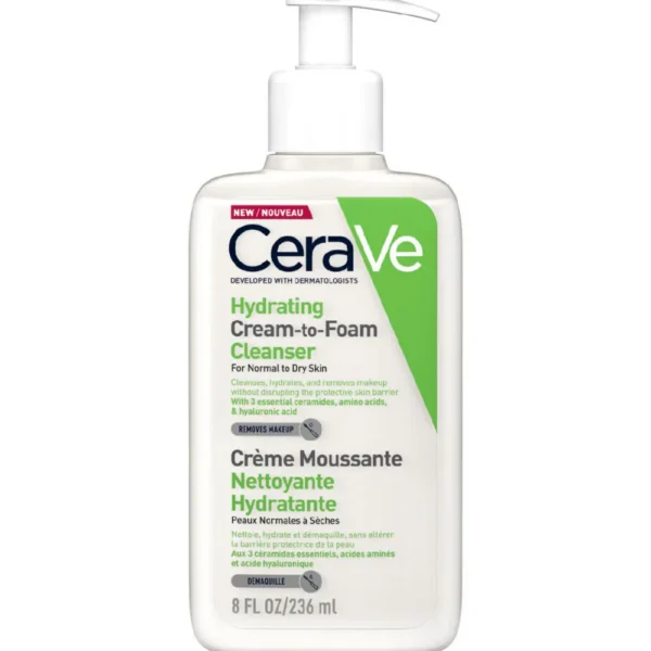 Hydrating Cream-to-Foam Cleanser 237ml